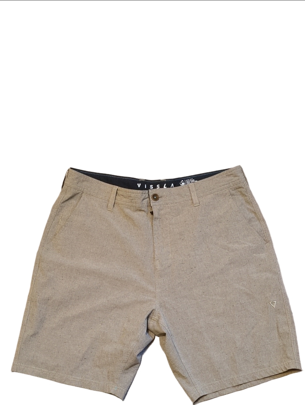 Vissla Tan Speckled Shorts Size 34